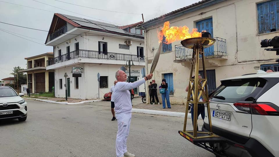 Η Ολυμπιακή Φλόγα στον Δήμο Ανδραβίδας-Κυλλήνης